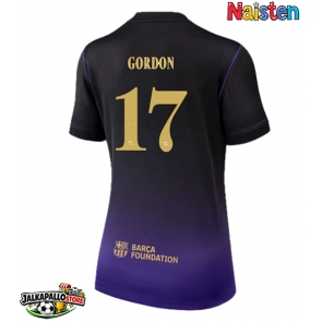 Barcelona Anthony Gordon #17 Vieraspaita Naisten 2026-27 Lyhythihainen